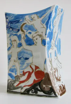 Jan van der Vaart - Daniël Groen _Rosenthal Renaissance vaas kopen? Bied vanaf 625!