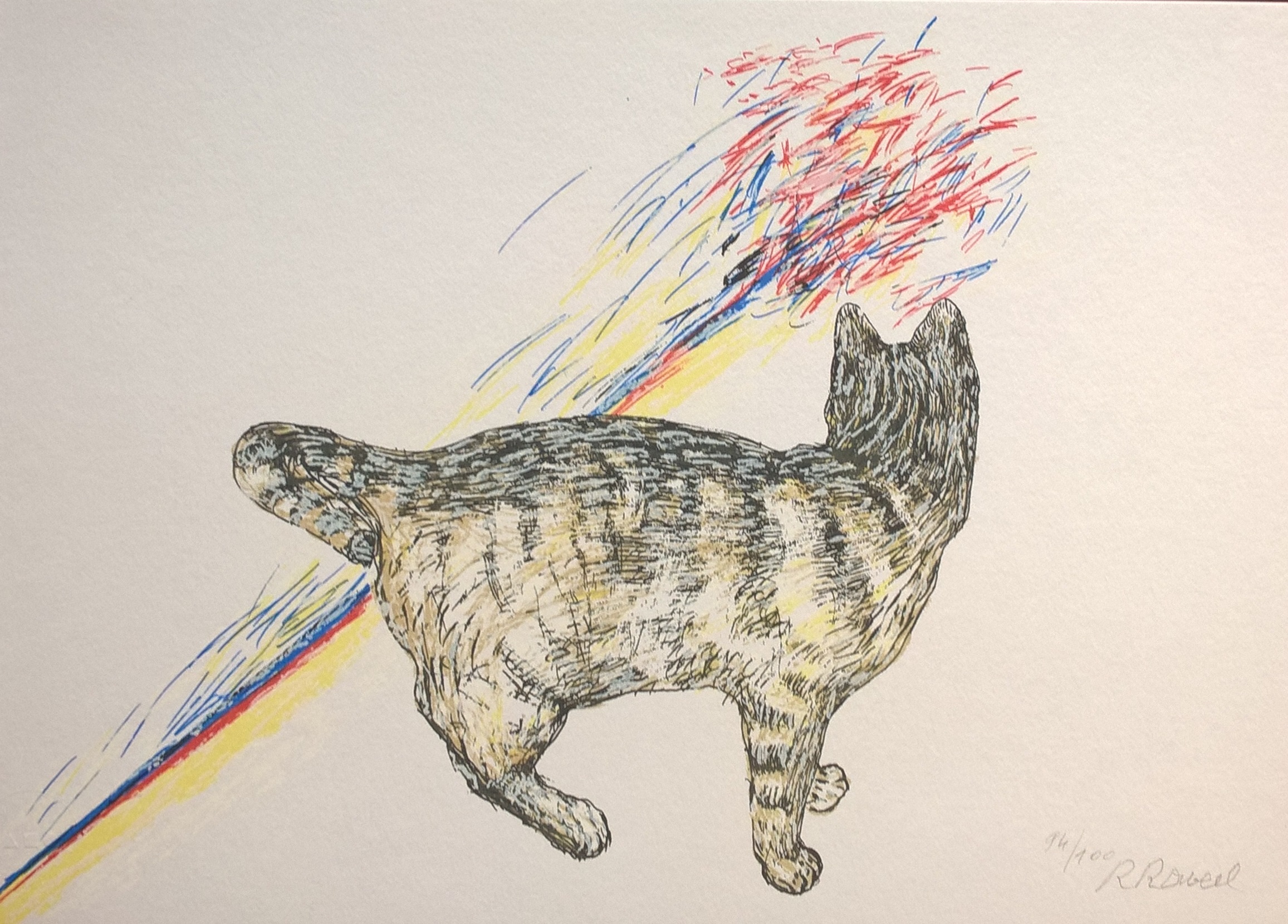 Roger Raveel - felix vulgaris – 6 zeefdrukken kopen? Bied vanaf 2175!