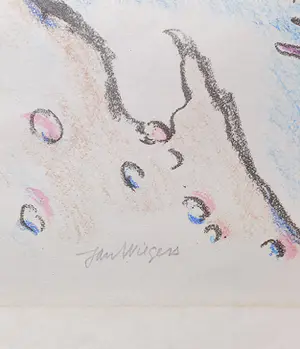 Jan Wiegers - Landschap Ticino, handgesigneerde litho kopen? Bied vanaf 95!