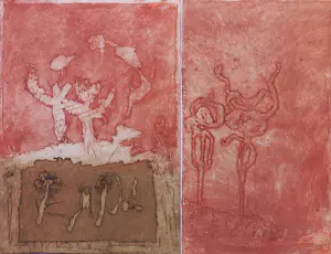 Jan Montyn - Werelden, aquatint ets (kleine oplage) kopen? Bied vanaf 50!