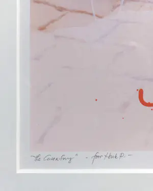 Ger van Elk - The Cutex Song, zeefdruk op fotolitho (netjes ingelijst, groot) kopen? Bied vanaf 295!