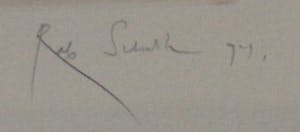 Rob Scholte - Ingelijste ets: Jaloezie - 1994 kopen? Bied vanaf 150!