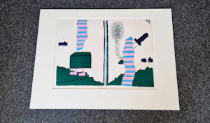 Reinier Lucassen - Grote kleuren-Litho "portret van de hechte k.k. 1967" zeer kleine oplage (20) kaufen? Bieten Sie von 100!