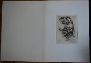 Dirk Baksteen - Ets - Zonnebloem kopen? Bied vanaf 100!