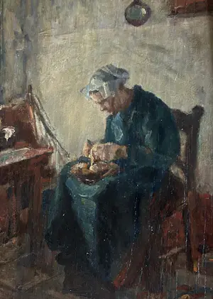 Eduard Frankfort - Aardappels schillen kopen? Bied vanaf 135!