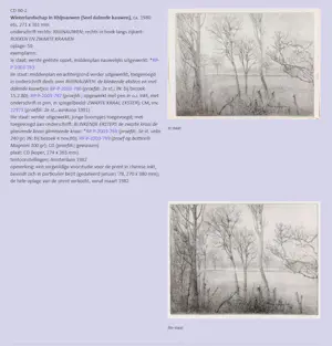AcheterCharles Donker - Winterlandschap Rhijnauwen (Snel dalende kauwen), ets (netjes ingelijst)? Enchérissez de 395!
