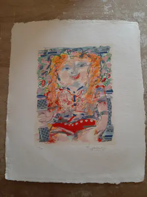 Kees Salentijn - Zeefdruk, Nina de Vacaciones kopen? Bied vanaf 35!