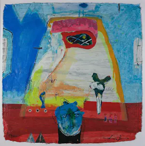 Kantcho Kanev - Zeefdruk en Collage, Glero - Ingelijst (Groot) kopen? Bied vanaf 50!