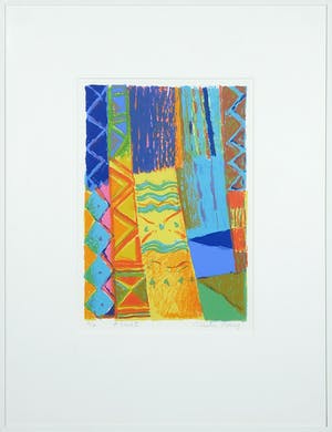 Milou Honig - Zeefdruk, Souk II - Ingelijst kopen? Bied vanaf 1!