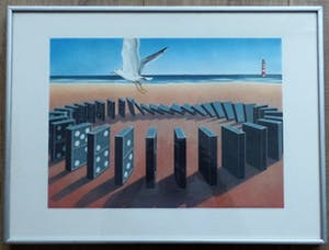 Gieb van Enckevorst - Wave - Litho kopen? Bied vanaf 19!
