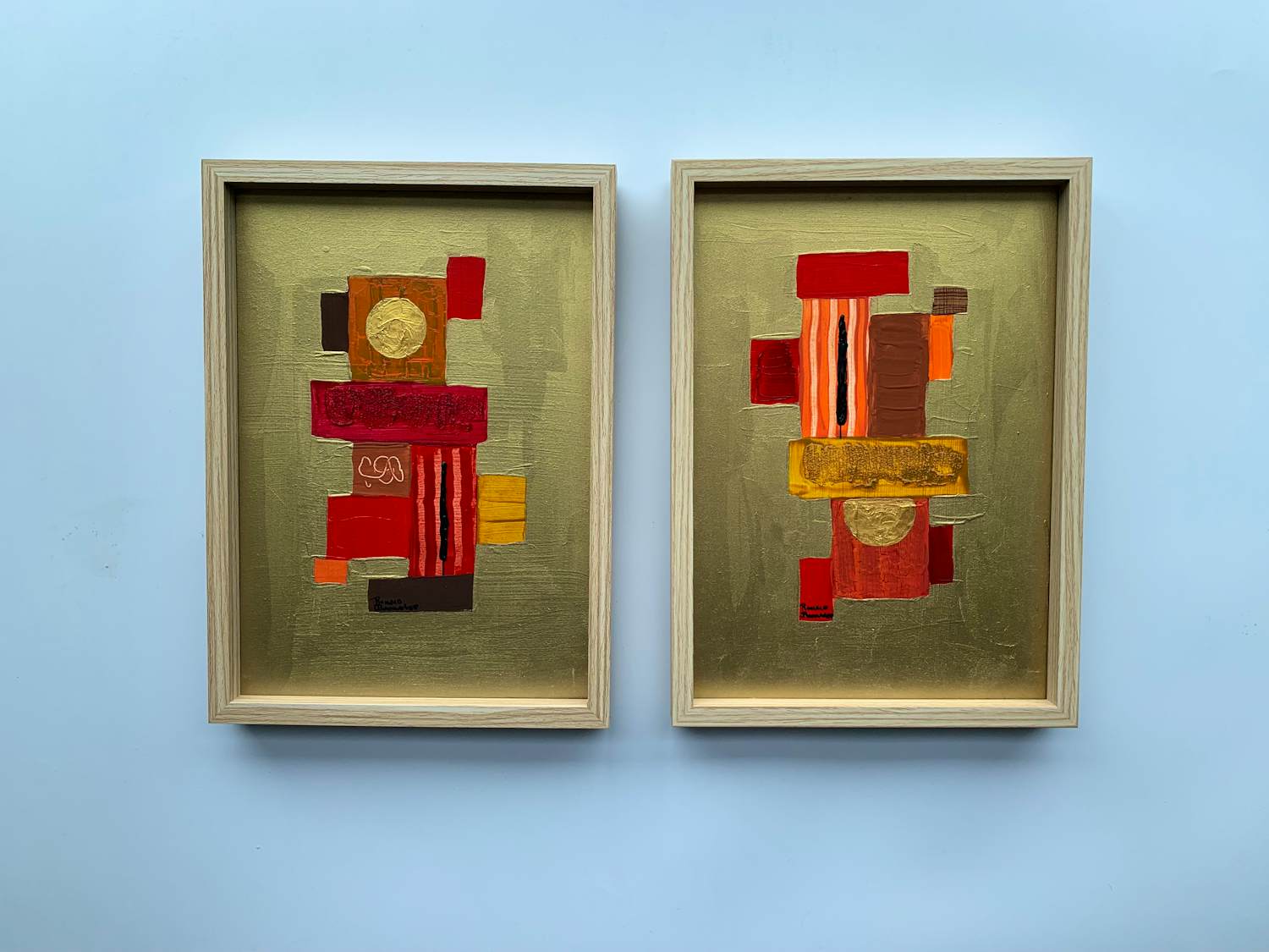 Ronald Boonacker - Italiaans Landschap /DUO. (Certificaat van echtheid) kopen? Bied vanaf 140!