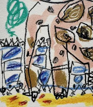 Kees Salentijn - Zeefdruk op geschept papier kopen? Bied vanaf 50!