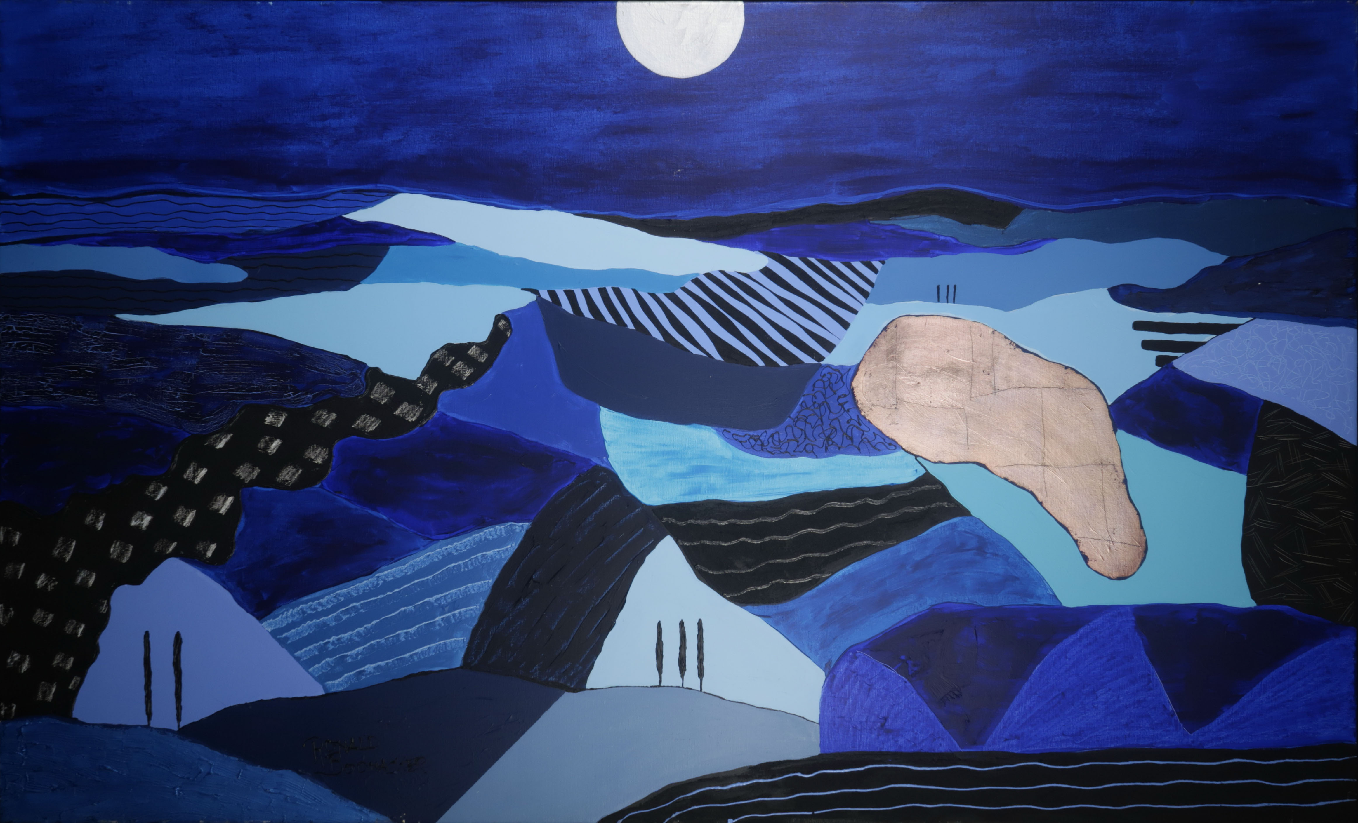 Ronald Boonacker - Acryl op doek, My dear Italy (Zeer groot) kopen? Bied vanaf 1!