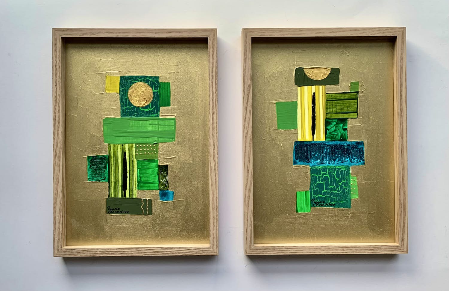 Ronald Boonacker - Italiaans Landschap /DUO(Certificaat van echtheid) kopen? Bied vanaf 140!