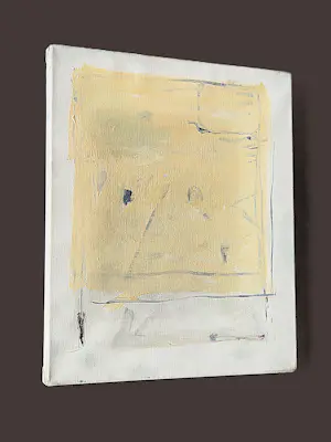 Tom Jooris - intrigerend verstild abstract olieverf op doek van oost Vlaamse kunstenaar kopen? Bied vanaf 147!