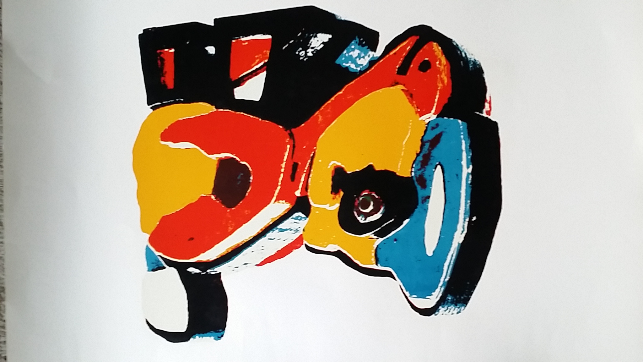 Karel Appel - Zeldzame Zeefdruk DE KIP uit 1977 Ongesigneerd kopen? Bied vanaf 150!