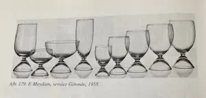 Floris Meydam - 6 coupes Gironde 1958 Royal Leerdam kopen? Bied vanaf 29!