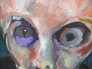 Lucebert - schilderij op doek, handgesigneerd, CoBra kopen? Bied vanaf 6000!