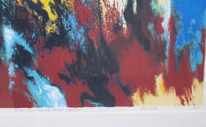Mattie Schilders - Mattie Schilders: Zeefdruk, In het licht - Ingelijst (Groot) Hoge galerijwaarde! kopen? Bied vanaf 38!