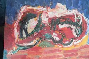 Karel Appel - Vier uitgaven van Karel Appel en twee met Cobrakunstenaars kopen? Bied vanaf 50!