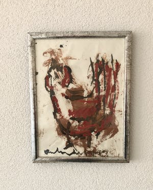 Anton Heyboer - Geschilderde Kip kopen? Bied vanaf 150!