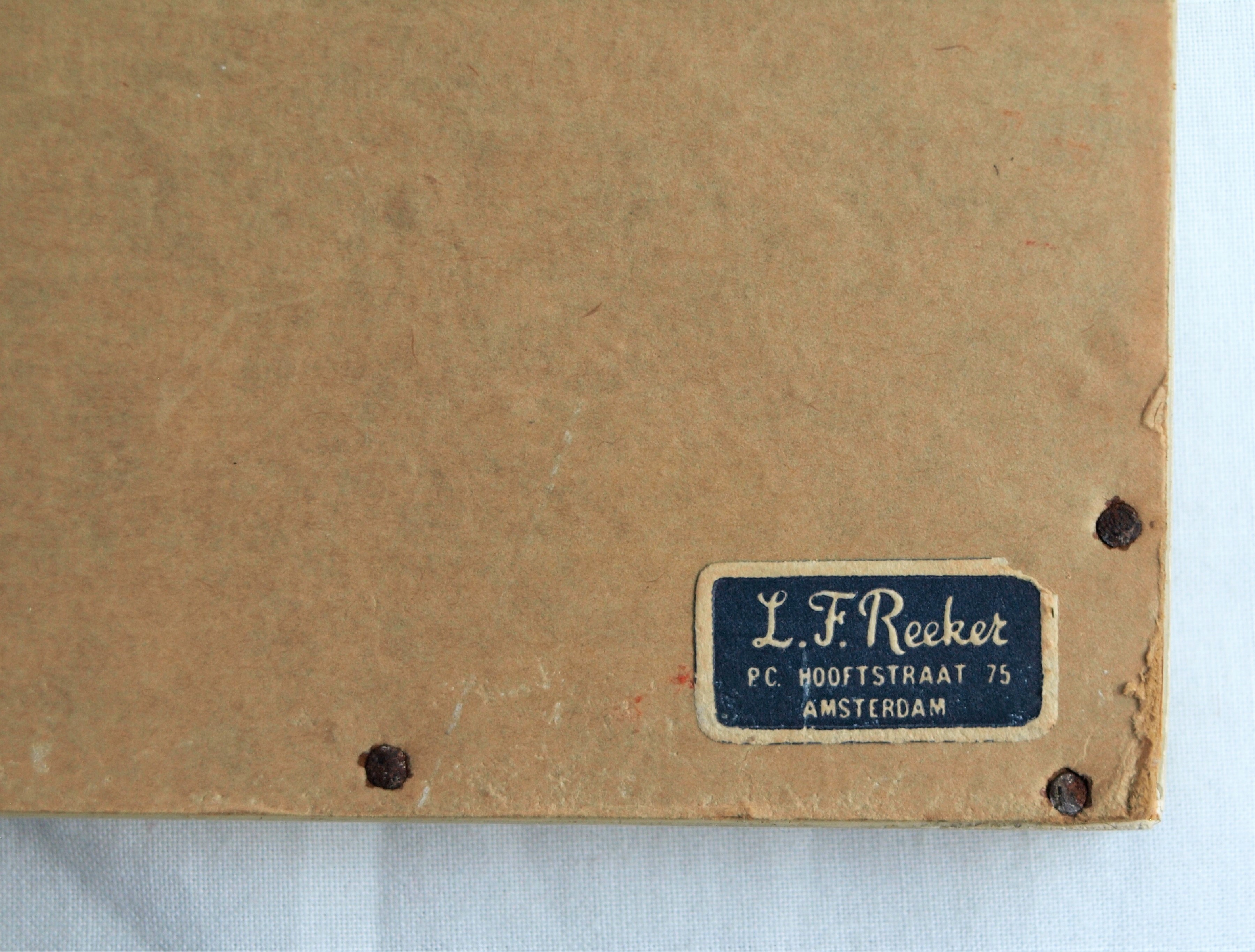 Niet of onleesbaar gesigneerd - Europese School - Aquarel – Straatje – gesigneerd & ingelijst  kopen? Bied vanaf 1!