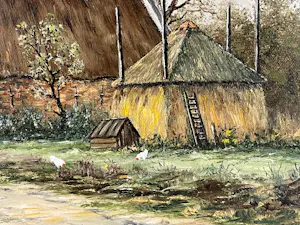 Cor Quax - Hollands rivierlandschap met een boerderij kopen? Bied vanaf 50!