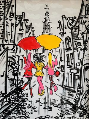 Elena Polyakova - Kalverstraat in Amsterdam kopen? Bied vanaf 50!