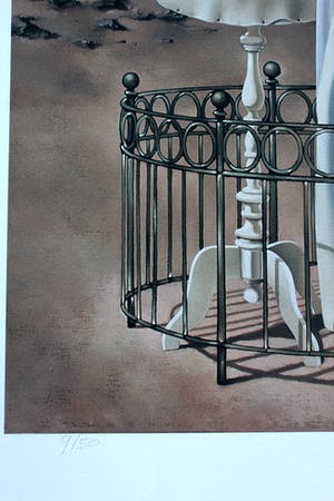 Hans Spiegeler - zeefdruk - 2000 kopen? Bied vanaf 45!