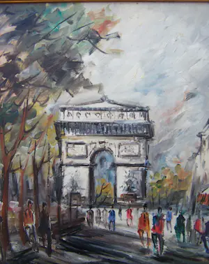 Francois Franc - Arc de Triomphe Parijs kaufen? Bieten Sie von 60!