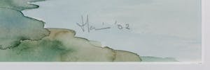 Hannie Dekker - Aquarel, Jisperdijk - Ingelijst kopen? Bied vanaf 20!