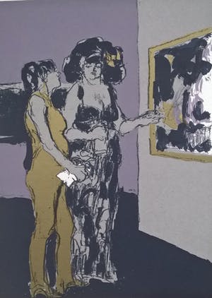 Kurt Lob - gesigneerde litho kopen? Bied vanaf 55!