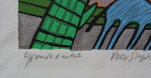 Corneille - zeefdruk: Le voyage - 1995 kopen? Bied vanaf 75!