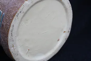 Niet of onleesbaar gesigneerd - Prachtige Grote Zeldzame Kunsternaars Zand-Vaas. kopen? Bied vanaf 1!