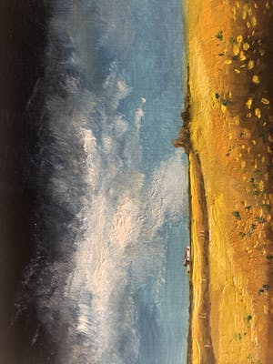 Niet of onleesbaar gesigneerd - Modern landschap kopen? Bied vanaf 10!