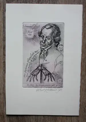 Oldrich Kulhanek - ets: Immanuel Kant - 1986 kopen? Bied vanaf 175!