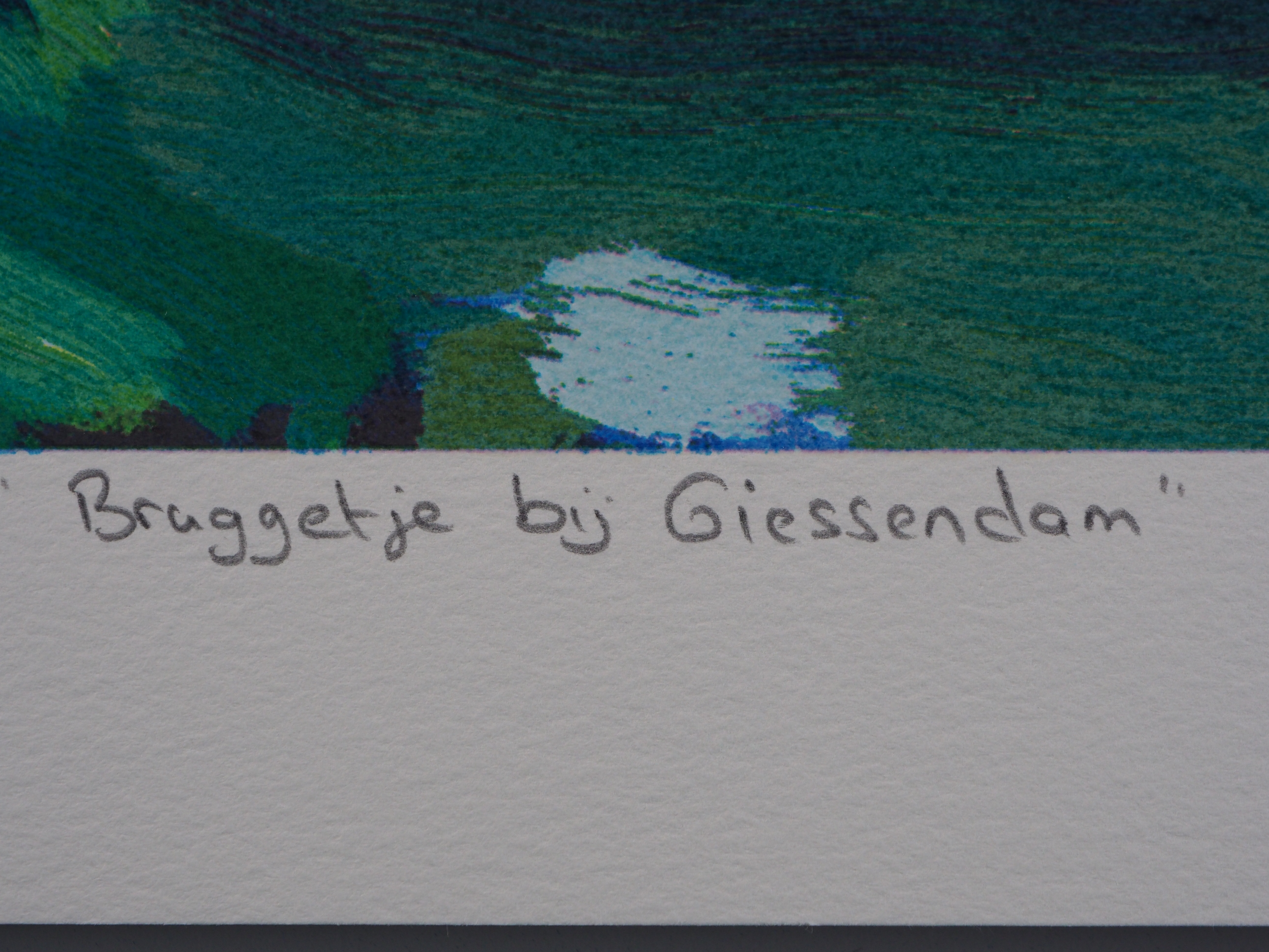 Jentsje Popma - Bruggetje bij Giessendam kopen? Bied vanaf 50!