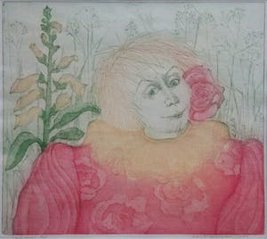 Marijke Raaijmakers - Kleurets - 'Juli 1984' - oplage 2/25 kopen? Bied vanaf 45!