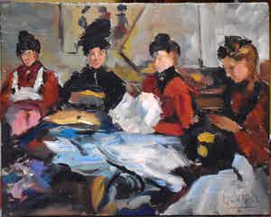 Louis van der Pol - Breiende dames verkocht voor € 100!