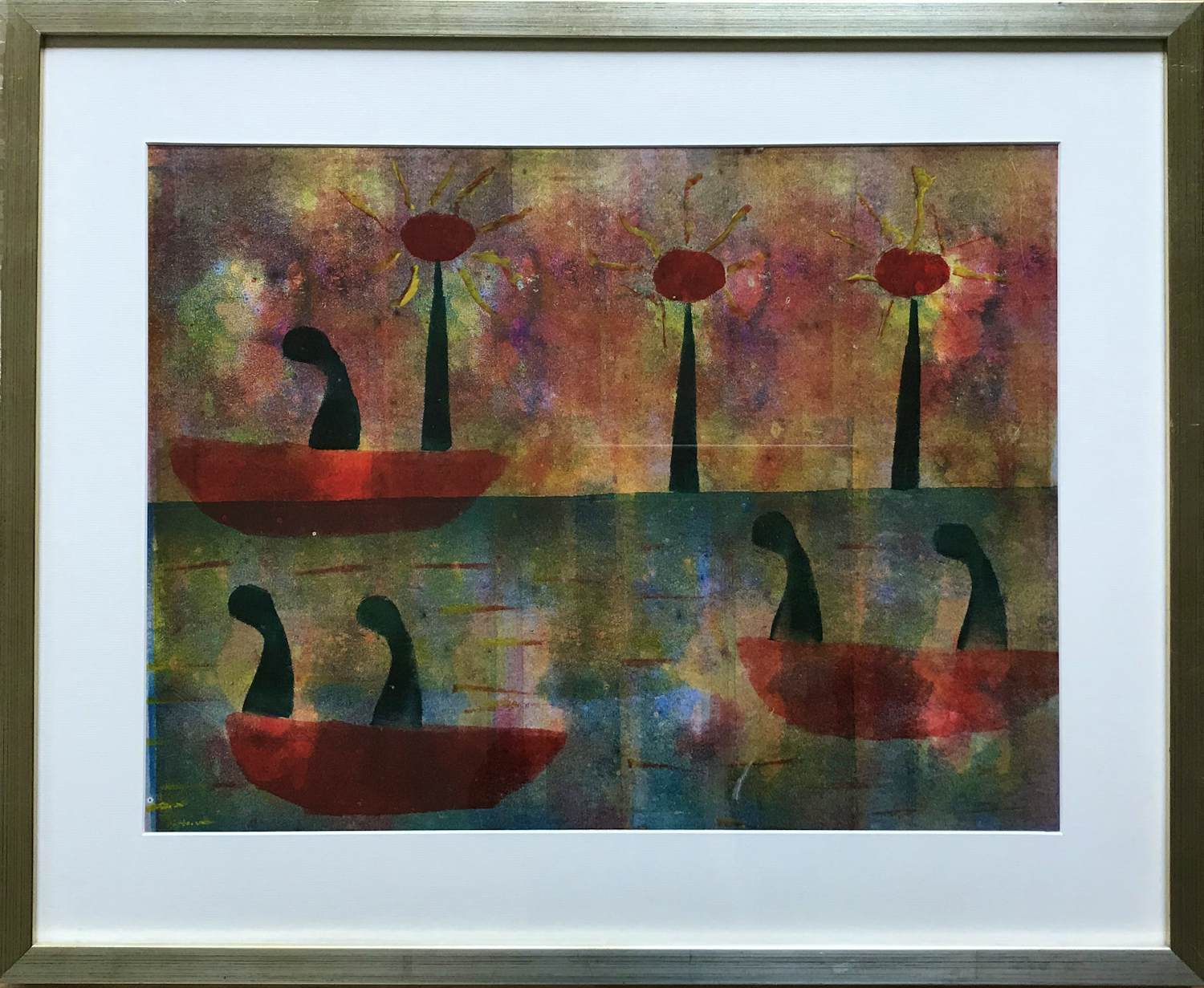 Els Amman - Monoprint kopen? Bied vanaf 150!