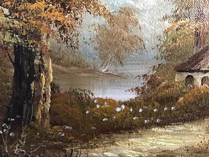 Niet of onleesbaar gesigneerd - Huisje in bos. kopen? Bied vanaf 1!