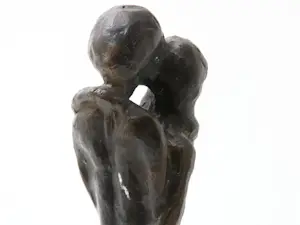 Adri de Waard - Bronzen sculptuur: Verstrengeld kaufen? Bieten Sie von 395!