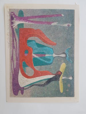 Harry van Kruiningen - Lot van 3 handgesigneerde kleurenlitho's kopen? Bied vanaf 75!