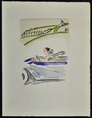 Kees van Dongen - Pochoir uit La Garconne 1925 kopen? Bied vanaf 350!