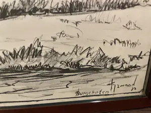 Klaas Zwaan - Twee dorpsgezichten van Bunschoten kopen? Bied vanaf 50!