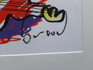 Herman Brood - Zeefdruk - Elvis kopen? Bied vanaf 275!