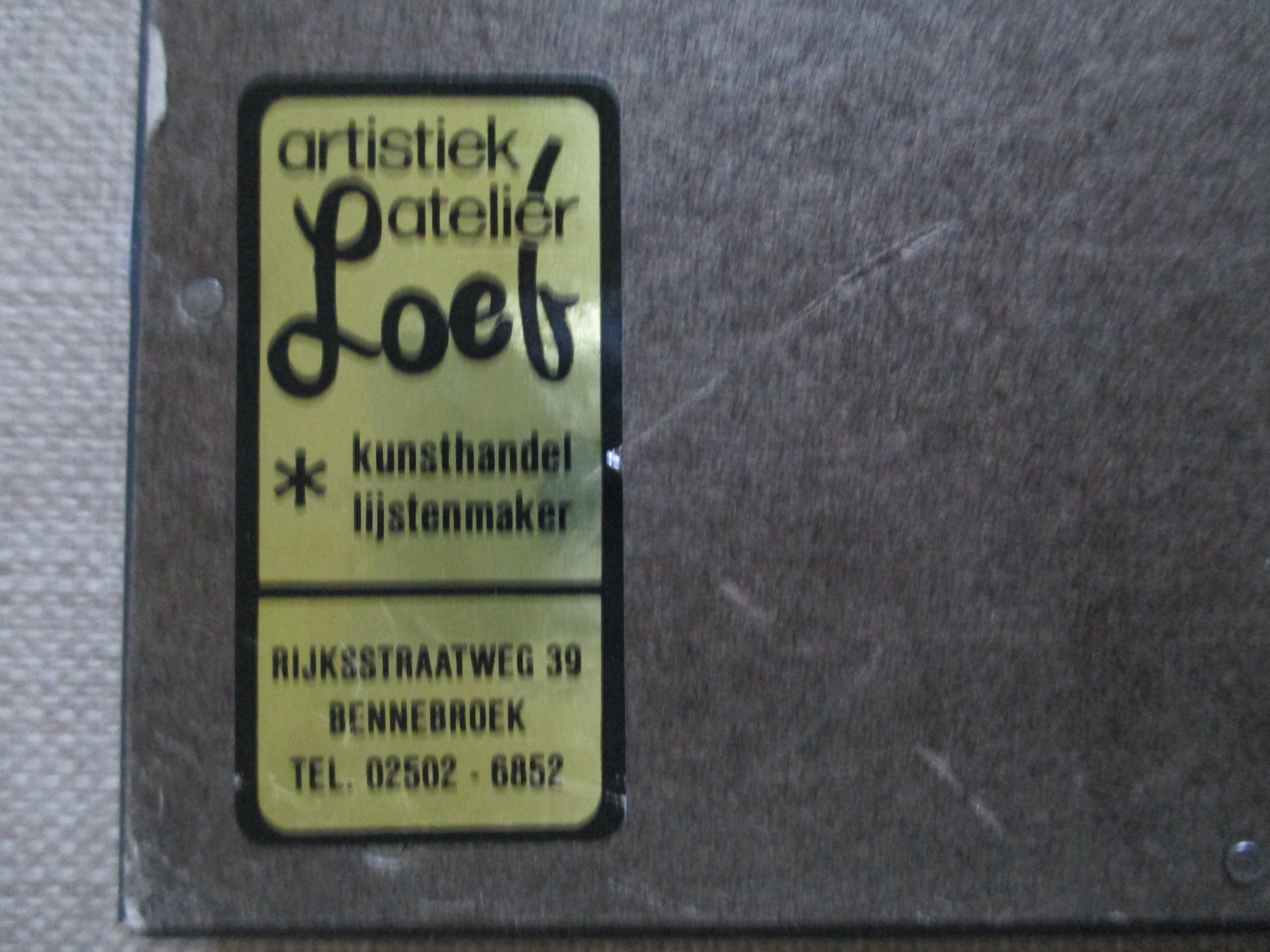 Joseph Cals - Ingelijste litho "Hommage aan Graham Sutherland" kopen? Bied vanaf 50!