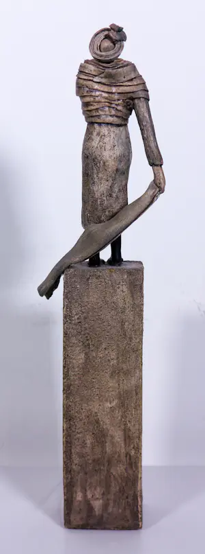 Jikke van de Waal-Bijma - Keramiek, Lot van 7 beelden (Figuren) kopen? Bied vanaf 250!