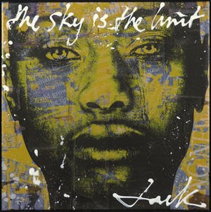 Jack Liemburg - Gemengde techniek op doek, The sky is the limit kopen? Bied vanaf 250!