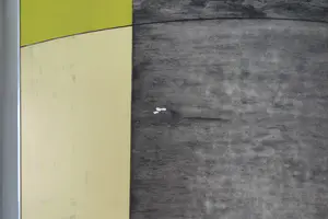 Jean van Wijk - Drieluik, Cadens over gele cirkel (Zeer groot) kopen? Bied vanaf 100!